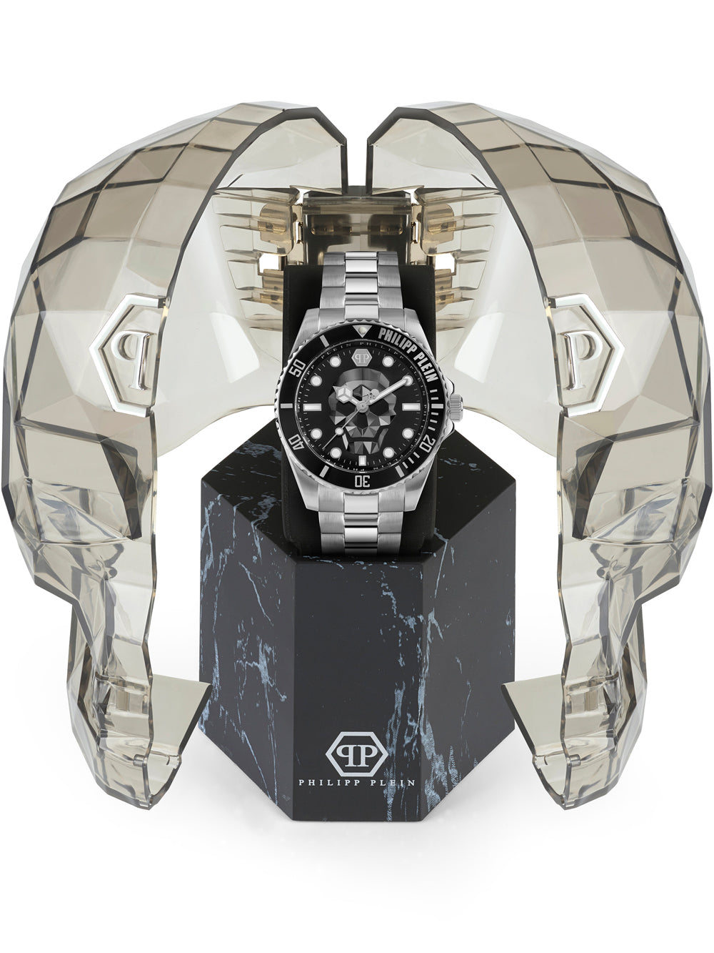 Philipp Plein PWOAA0522 The $kull Divers 44mm 10ATM