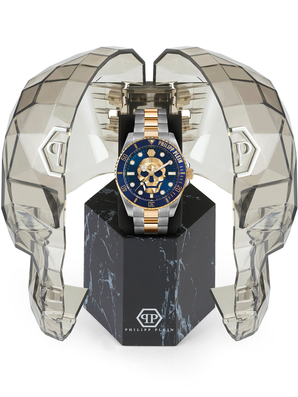 Philipp Plein PWOAA0722 The $kull Diver 44mm 10ATM