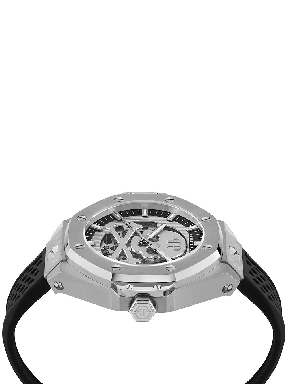 Philipp Plein PWPFA0124 vyriškas laikrodis Skeleton Royal Automatic 46mm 5ATM