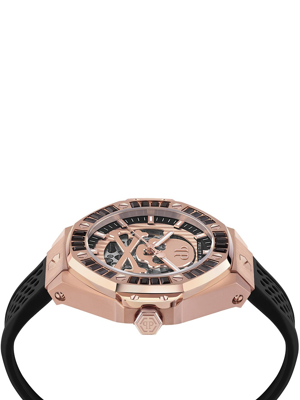 Philipp Plein PWPFA0324 vyriškas laikrodis Skeleton Royal Automatic 46mm 5ATM