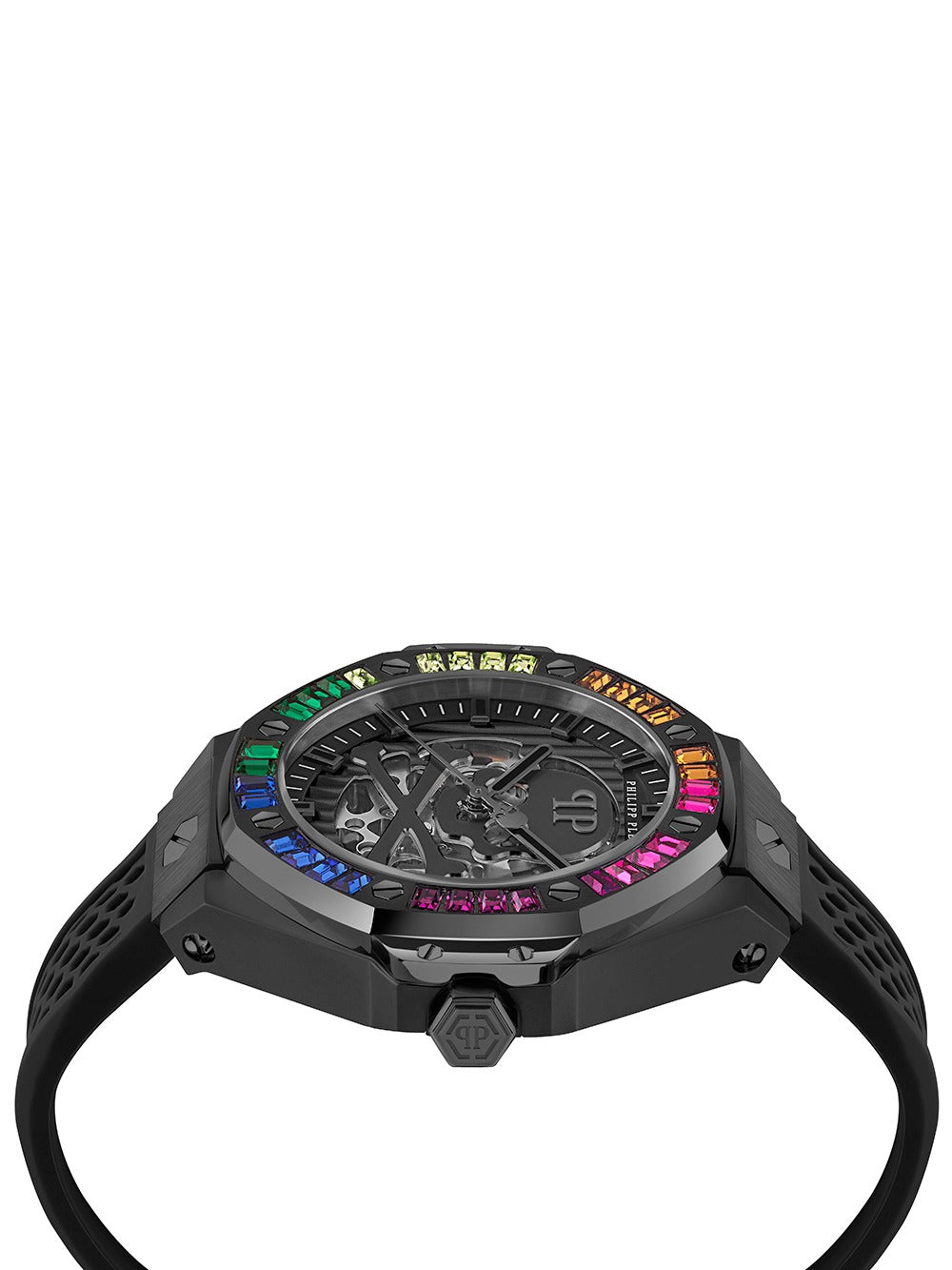 Philipp Plein PWPFA0424 vyriškas laikrodis Skeleton Royal Automatic 46mm 5ATM
