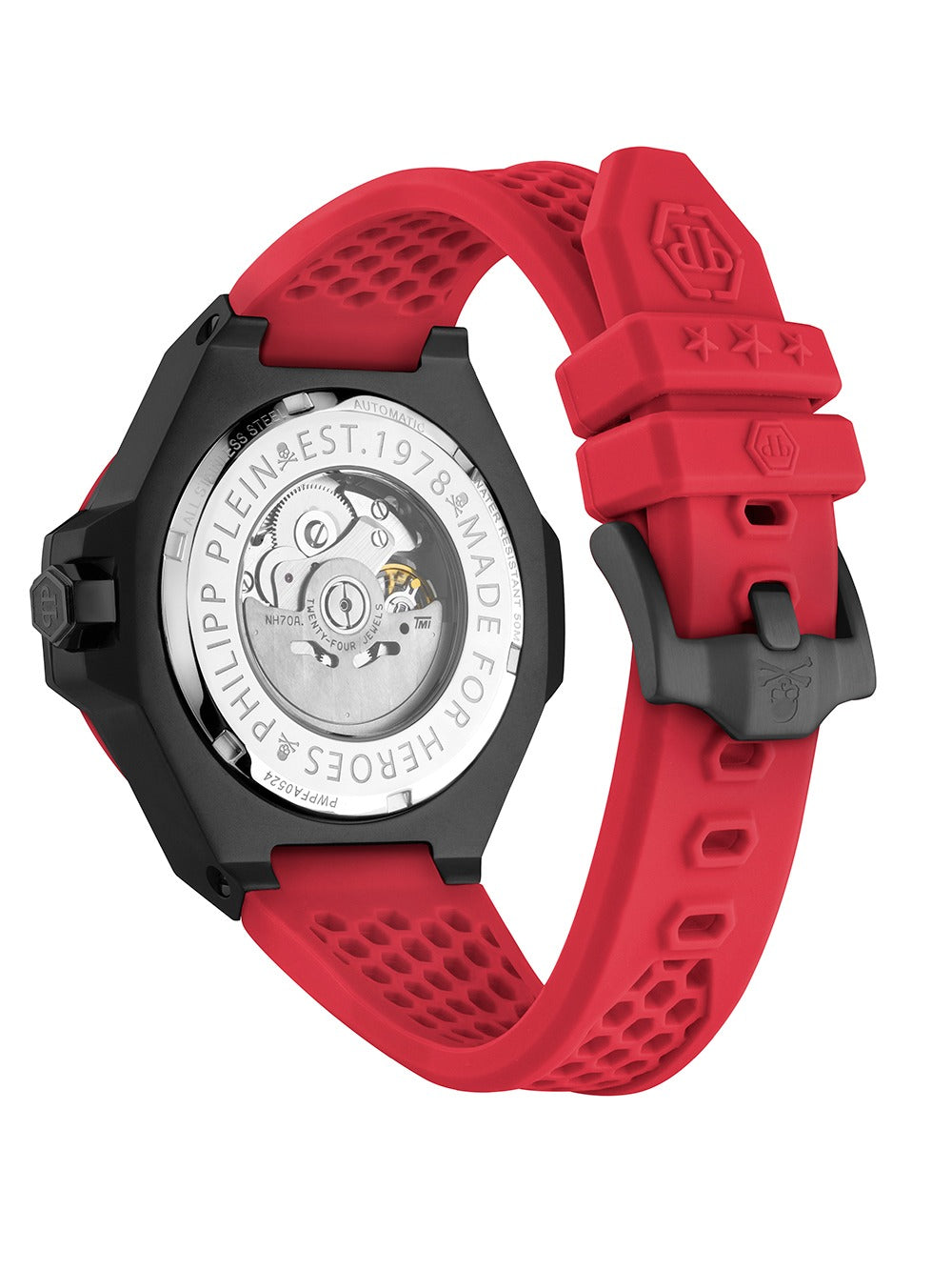 Philipp Plein PWPFA0524 vyriškas laikrodis Skeleton Royal Automatic 46mm 5ATM
