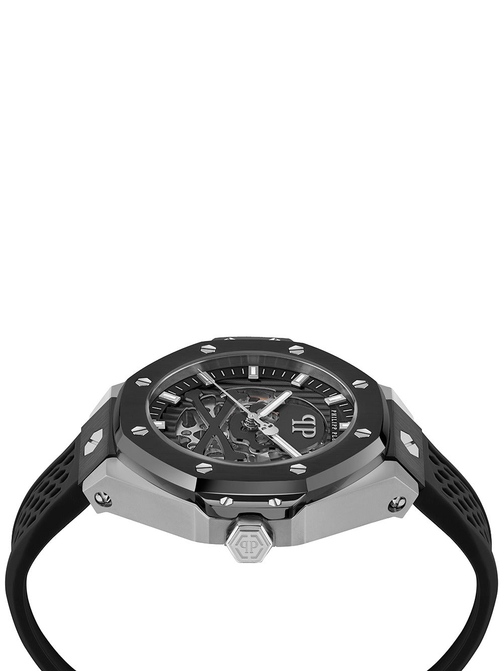 Philipp Plein PWPFA0824 vyriškas laikrodis Skeleton Royal Automatic 46mm 5ATM