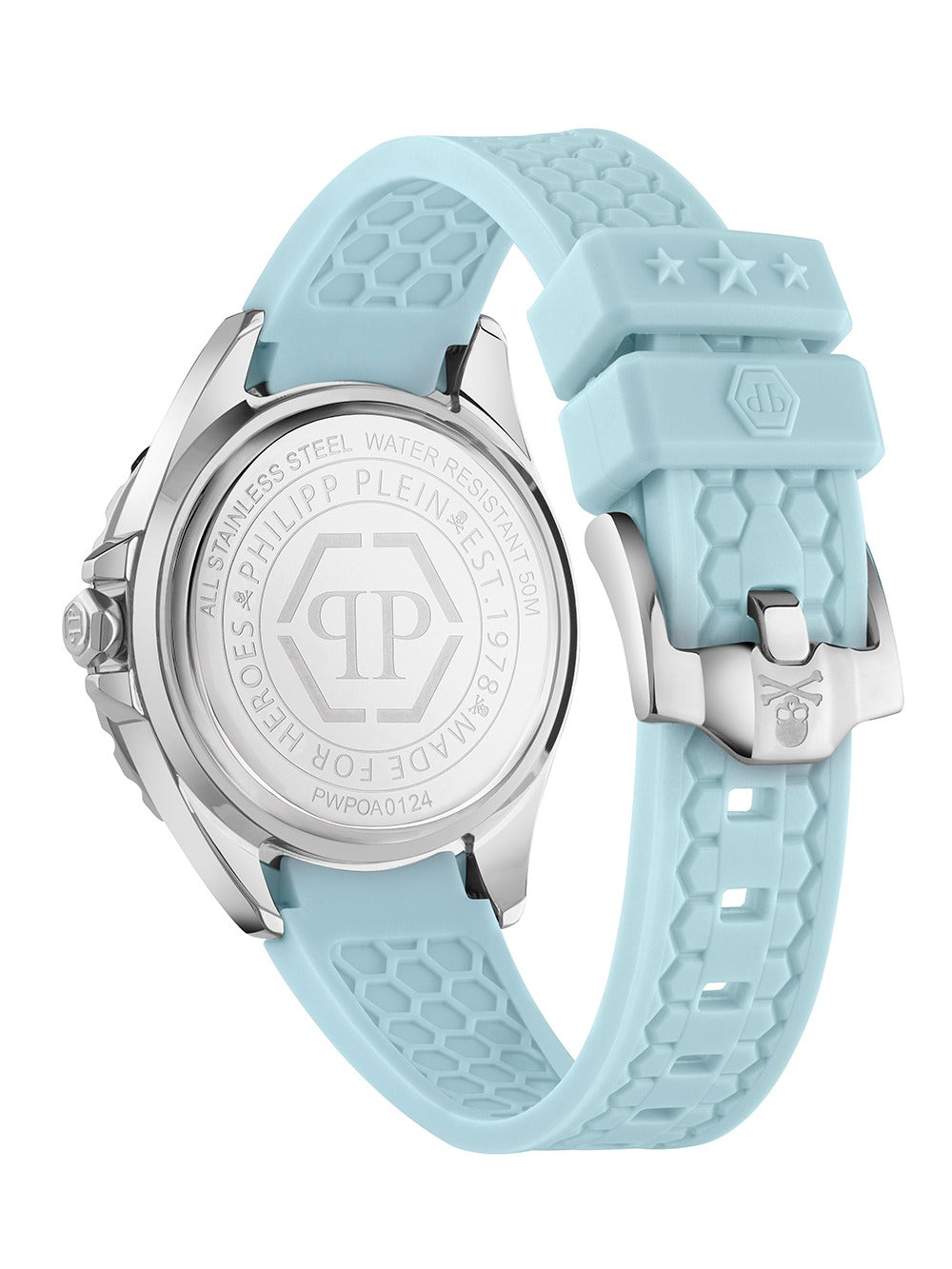 Philipp Plein PWPOA0124 moteriškas laikrodis Rock Couture 38mm 5ATM