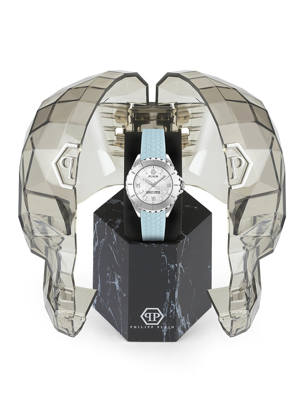 Philipp Plein PWPOA0124 moteriškas laikrodis Rock Couture 38mm 5ATM