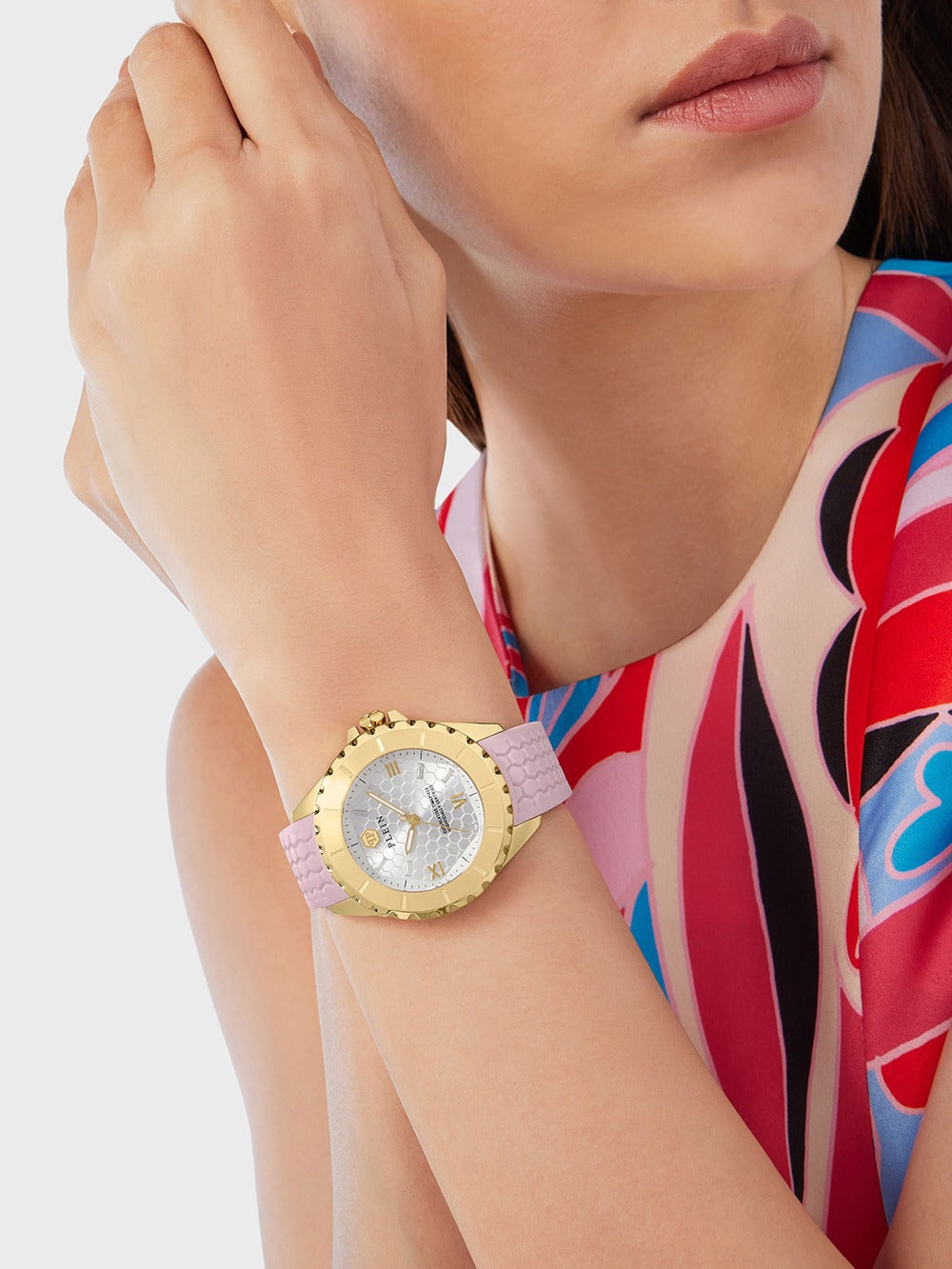 Philipp Plein PWPOA0224 moteriškas laikrodis Rock Couture 38mm 5ATM