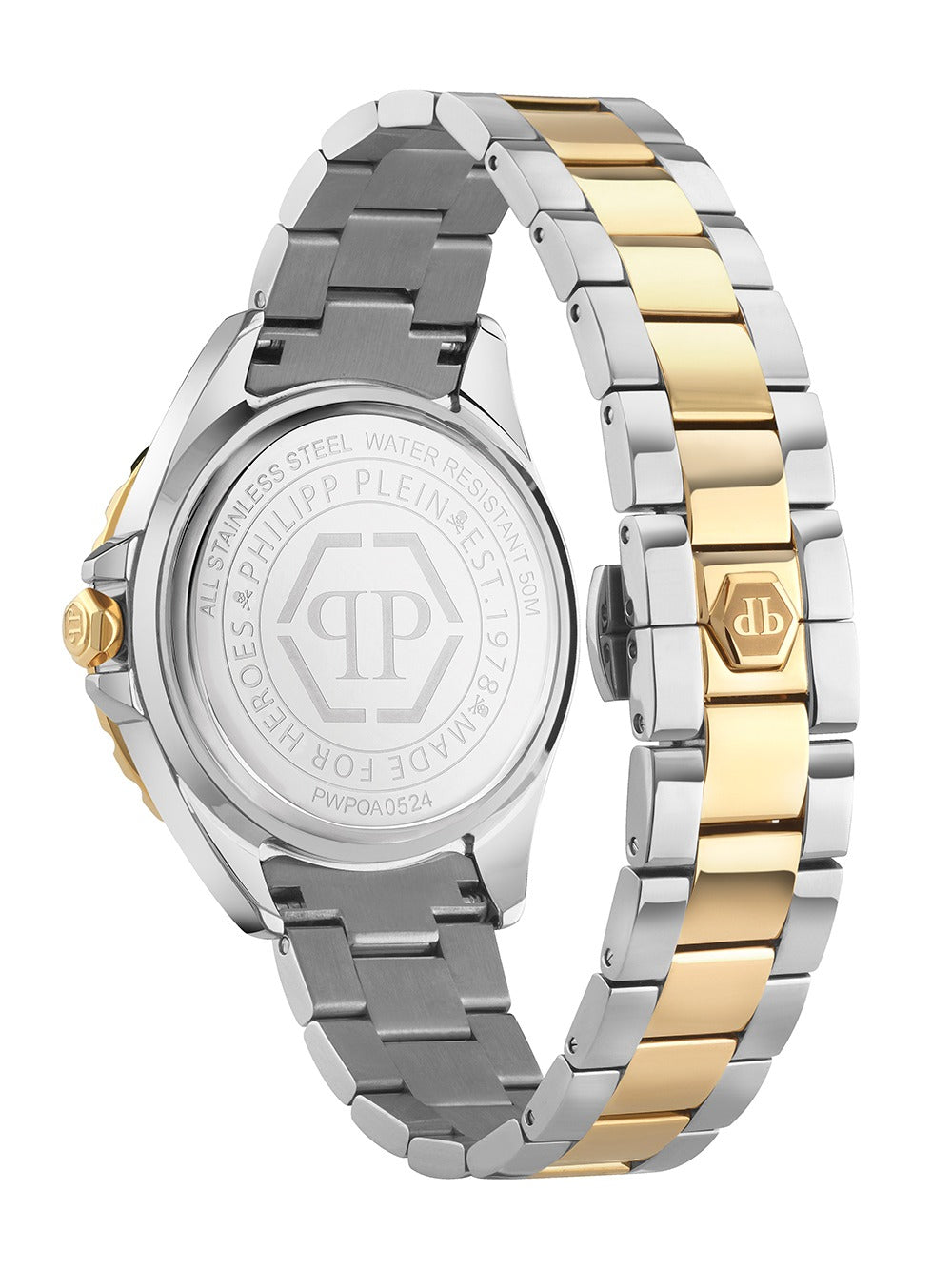 Philipp Plein PWPOA0424 moteriškas laikrodis Rock Couture 38mm 5ATM