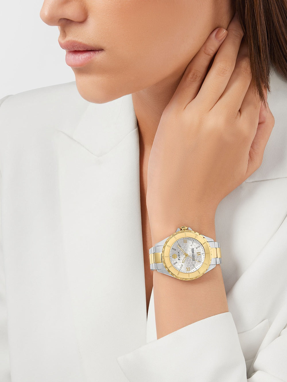 Philipp Plein PWPOA0424 moteriškas laikrodis Rock Couture 38mm 5ATM