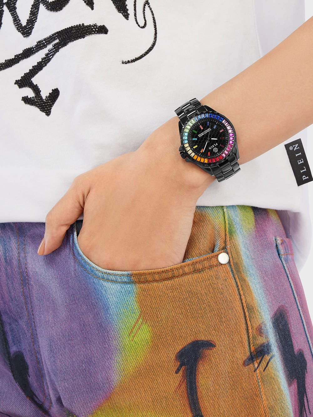 Philipp Plein PWPPA0424 moteriškas laikrodis Heaven 38mm 5ATM