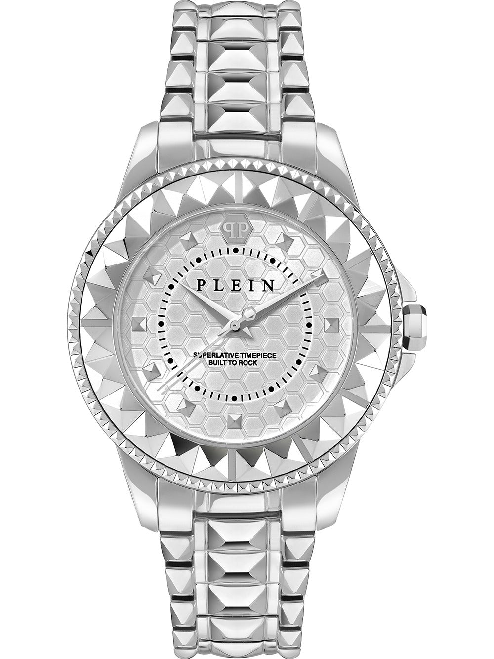 Philipp Plein PWPQA0324 moteriškas laikrodis Rock Couture 38mm 5ATM