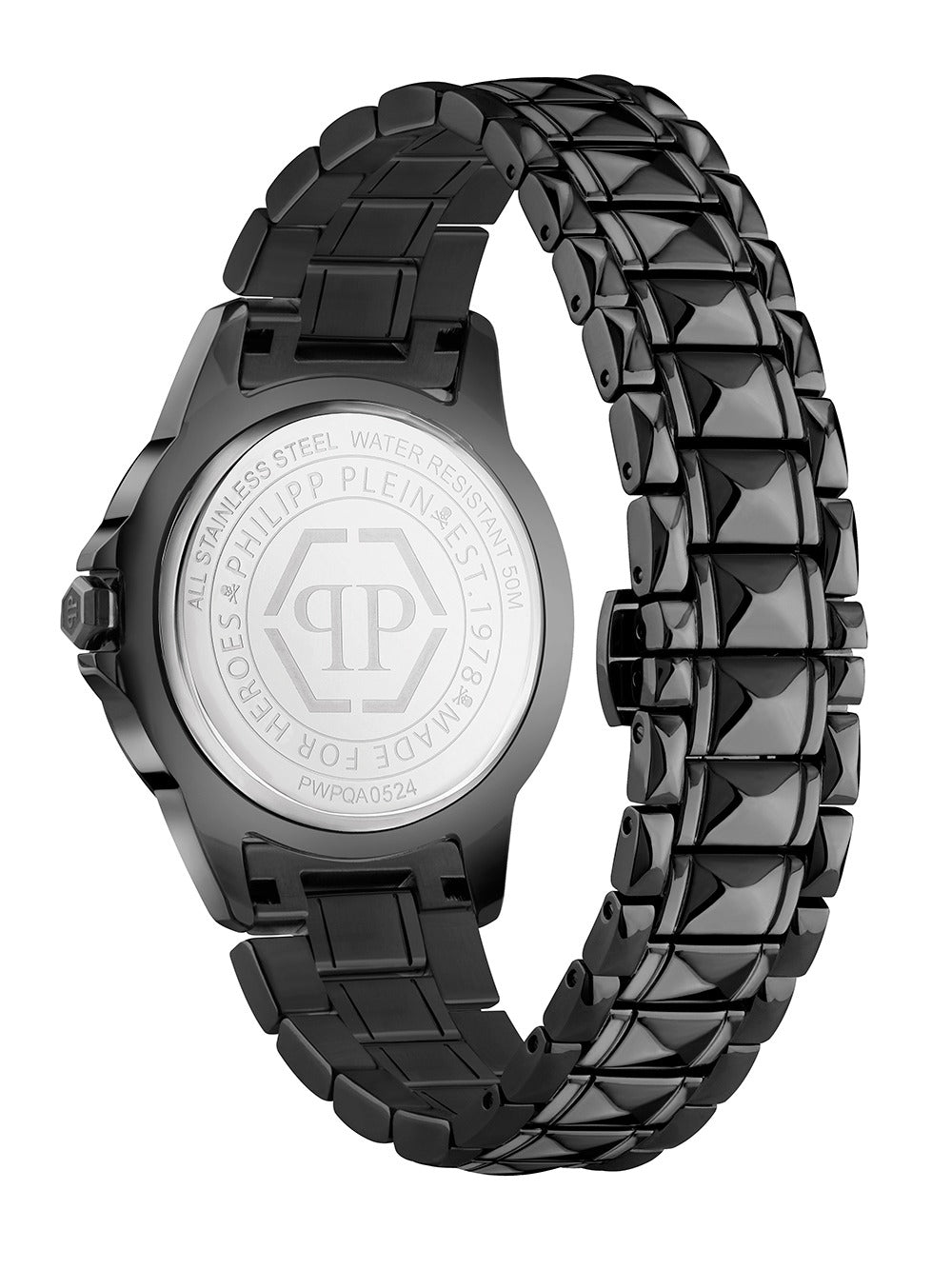 Philipp Plein PWPQA0524 moteriškas laikrodis Rock Couture 38mm 5ATM