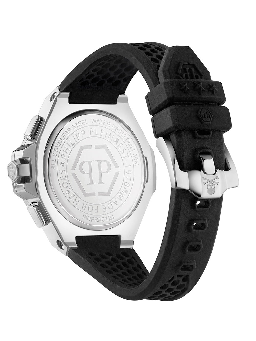 Philipp Plein PWPRA0124 vyriškas laikrodis Chrono Royal 46mm 5ATM