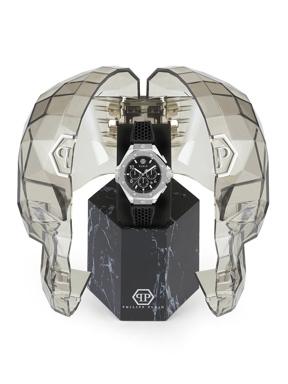 Philipp Plein PWPRA0124 vyriškas laikrodis Chrono Royal 46mm 5ATM