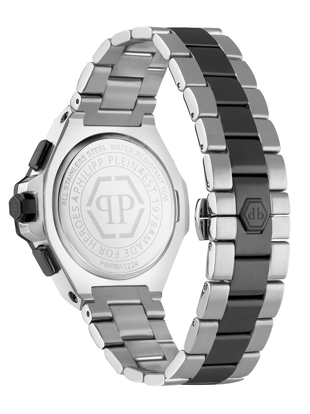 Philipp Plein PWPRA0224 vyriškas laikrodis Chrono Royal 46mm 5ATM