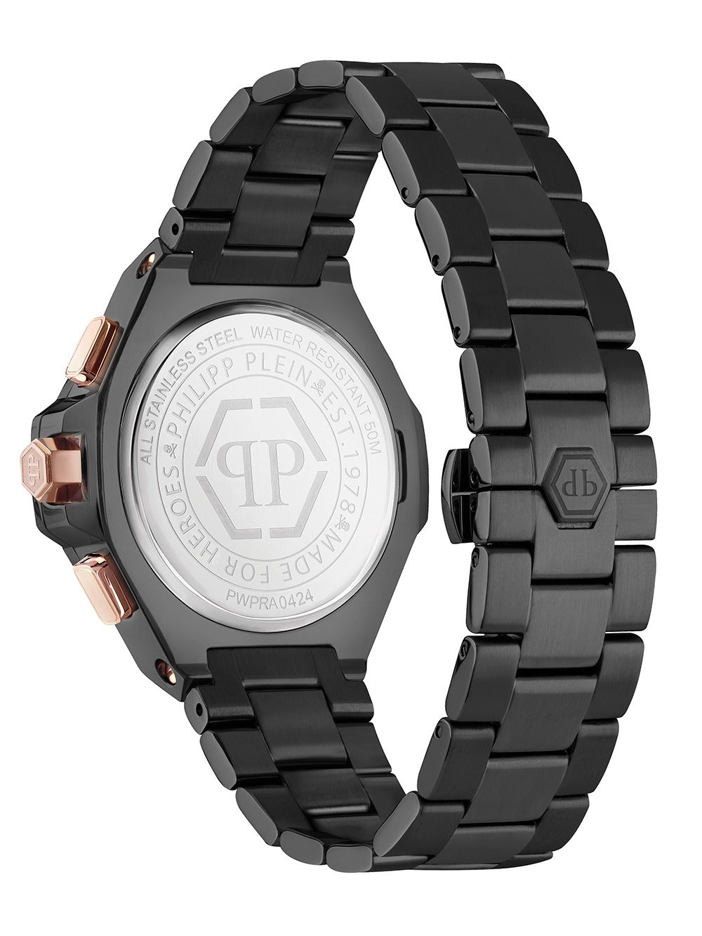 Philipp Plein PWPRA0424 vyriškas laikrodis Chrono Royal 46mm 5ATM