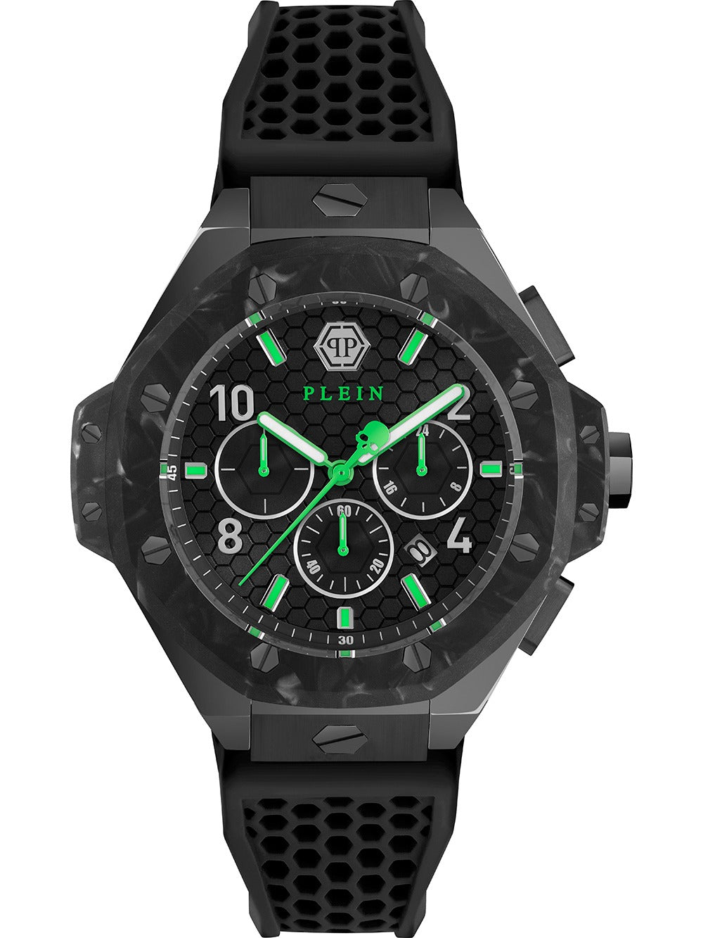 Philipp Plein PWPRA0624 vyriškas laikrodis Chrono Royal 46mm 5ATM
