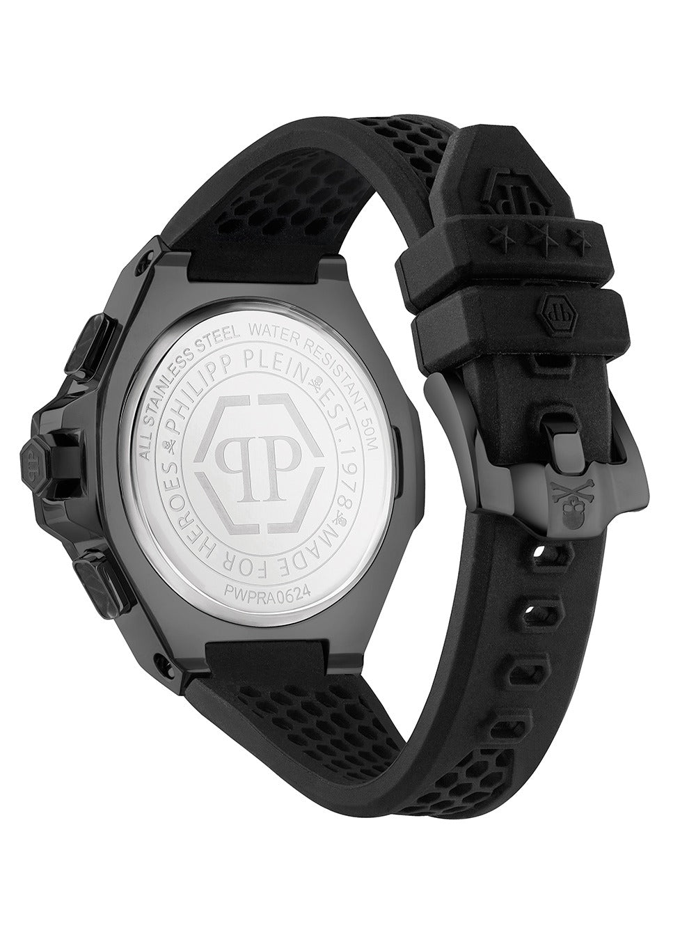 Philipp Plein PWPRA0624 vyriškas laikrodis Chrono Royal 46mm 5ATM