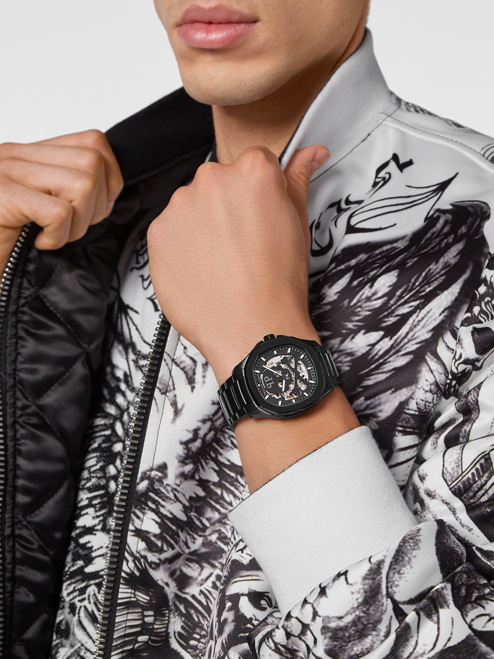 Philipp Plein PWRAA0423 High-Conic Automatic vyriškas laikrodis 42mm 5ATM