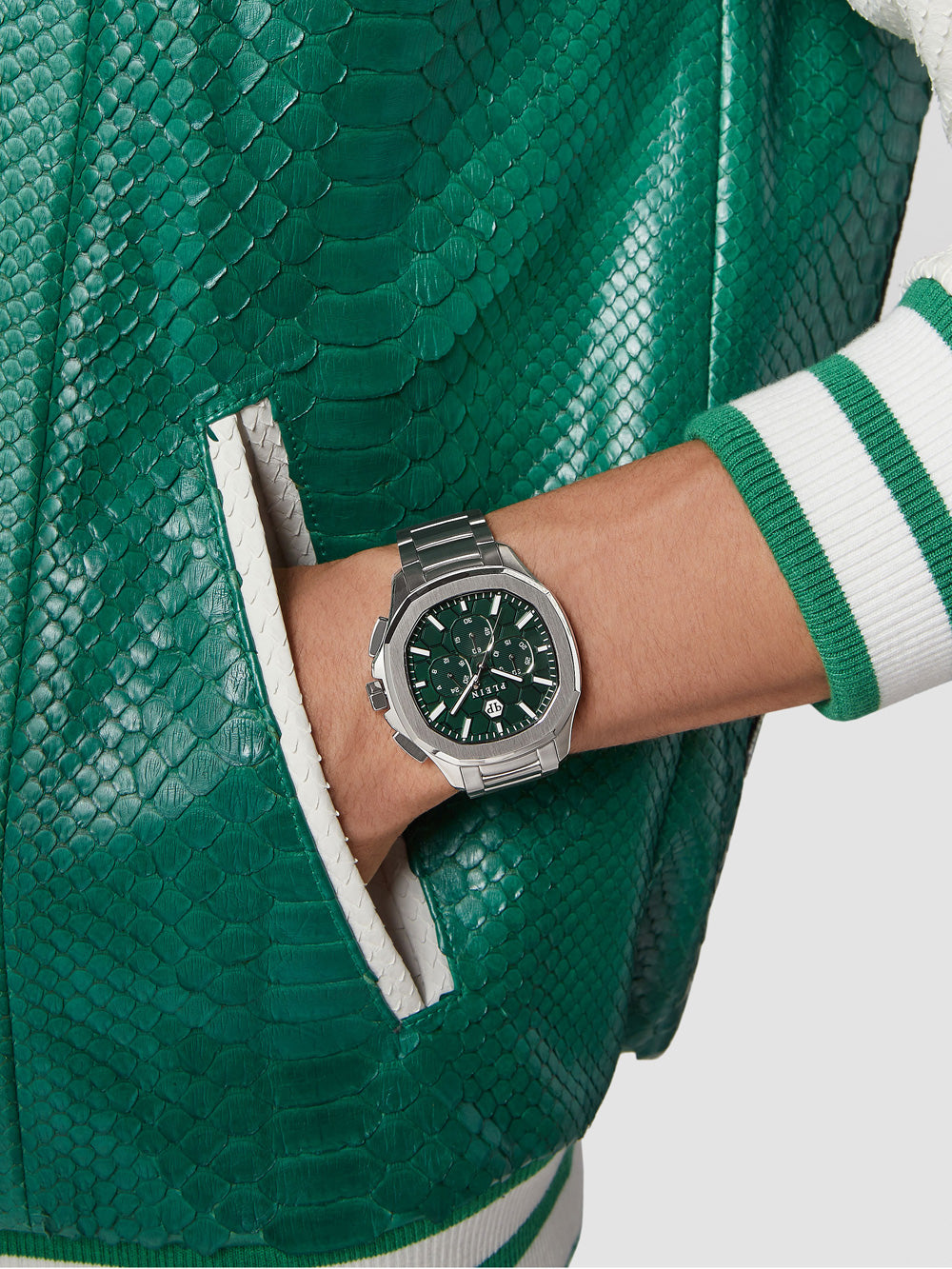 Philipp Plein PWSAA0223 High-Conic Chronograph vyriškas laikrodis 44mm 5ATM