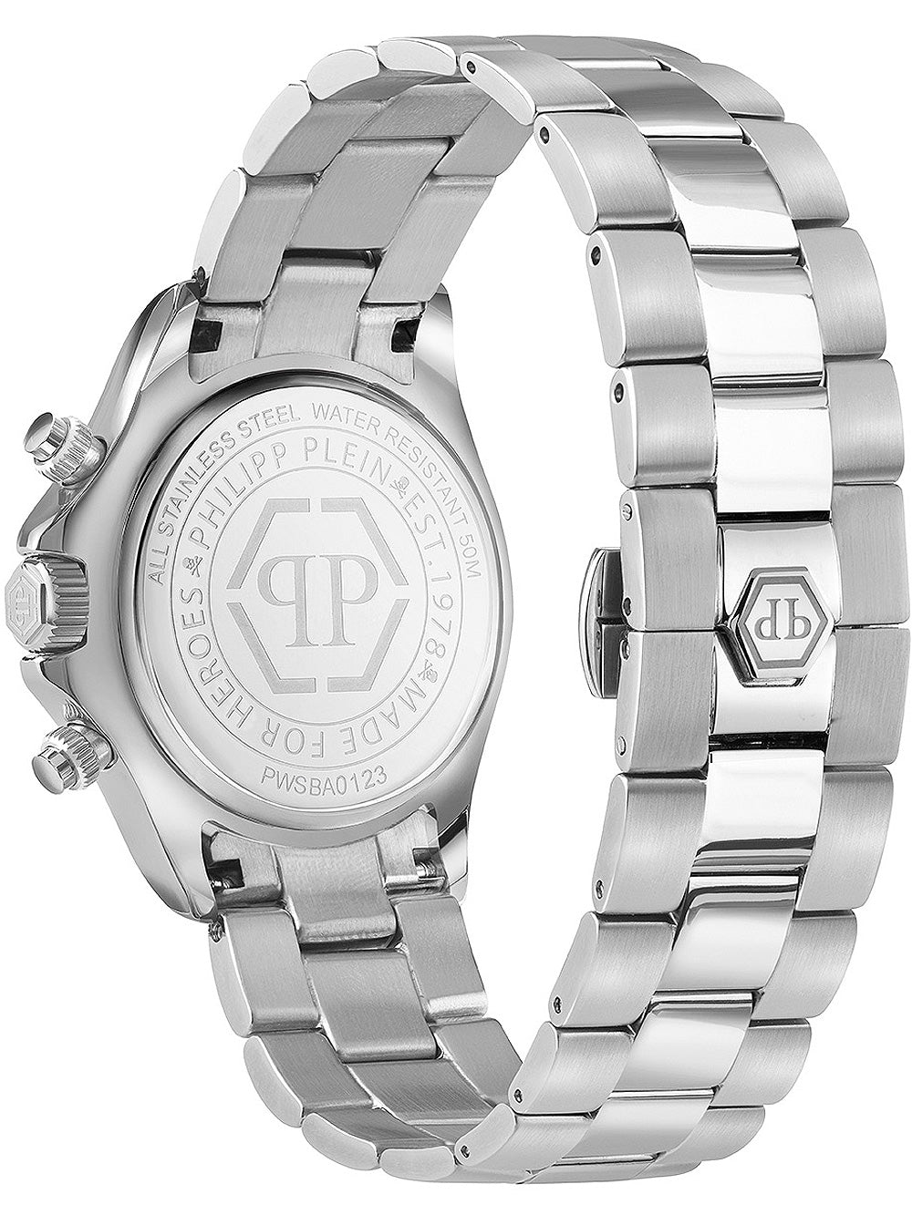 Philipp Plein PWSBA0123 Street Couture Chronograph moteriškas laikrodis 38mm 5ATM