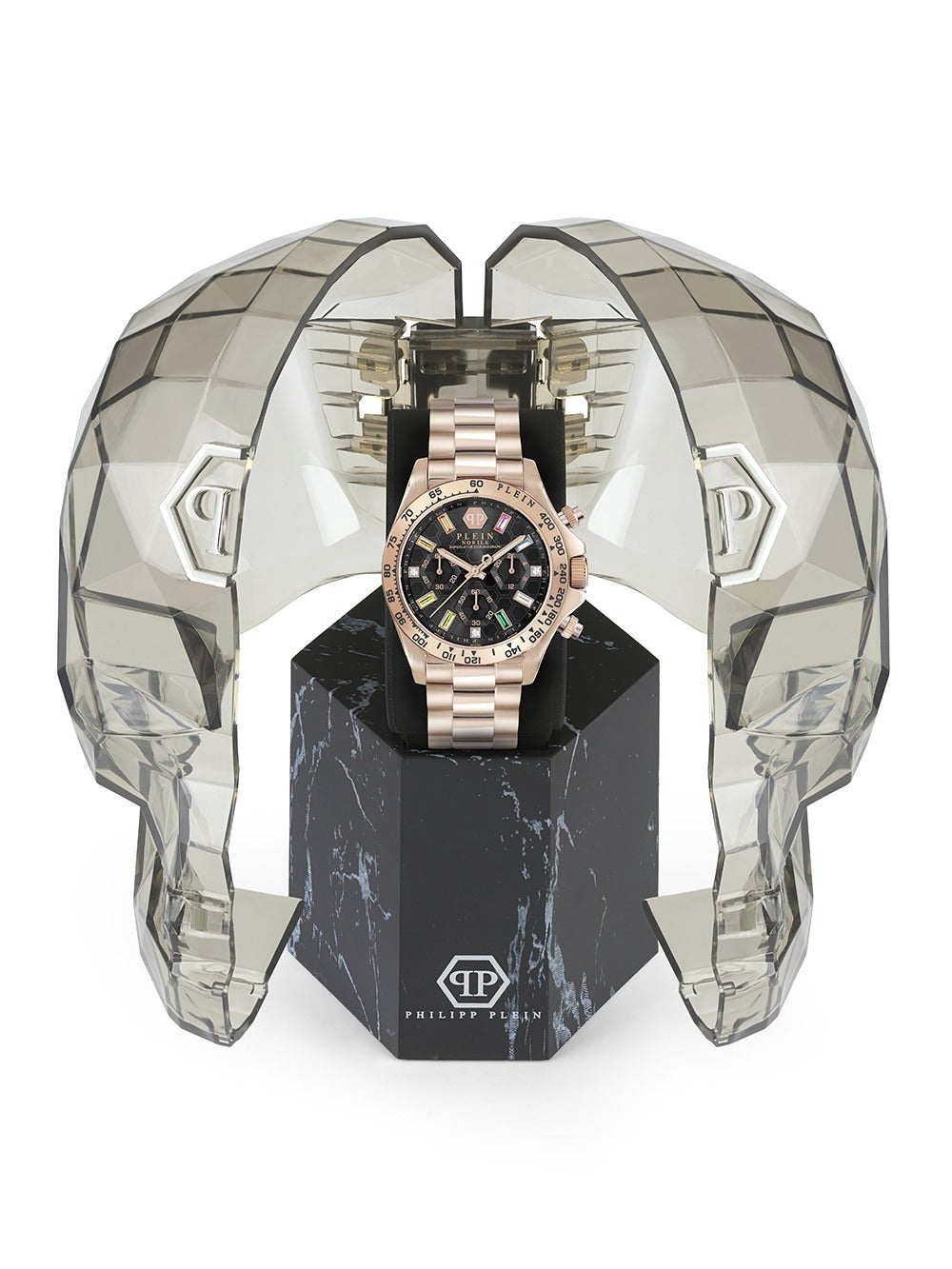 Philipp Plein PWSBA0423 moteriškas laikrodis Street Couture 38mm 5ATM