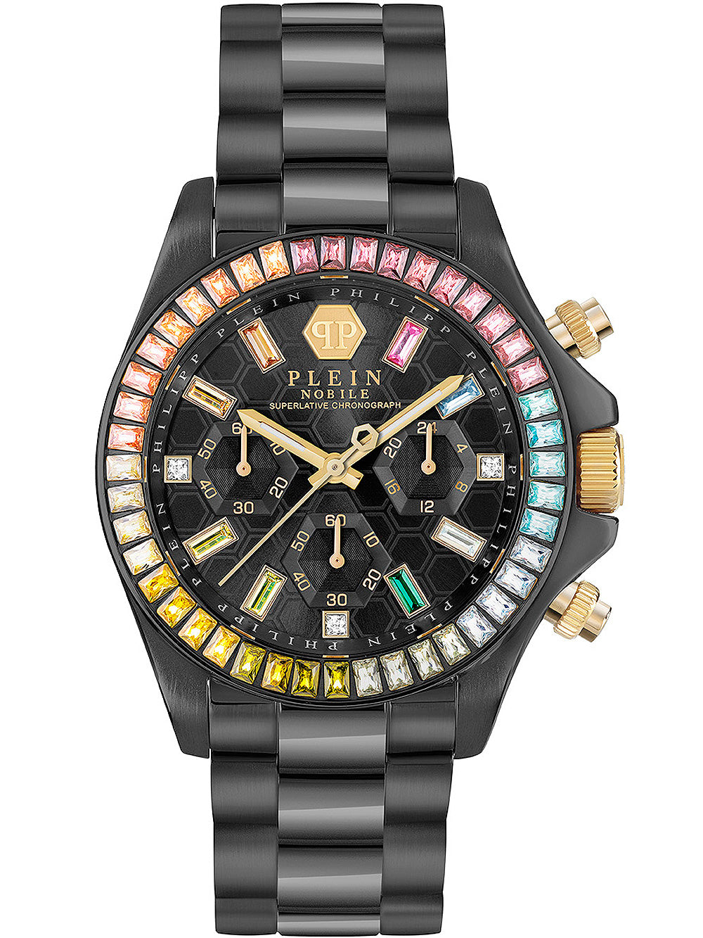 Philipp Plein PWSBA0623 Street Couture Chronograph moteriškas laikrodis 38mm 5ATM