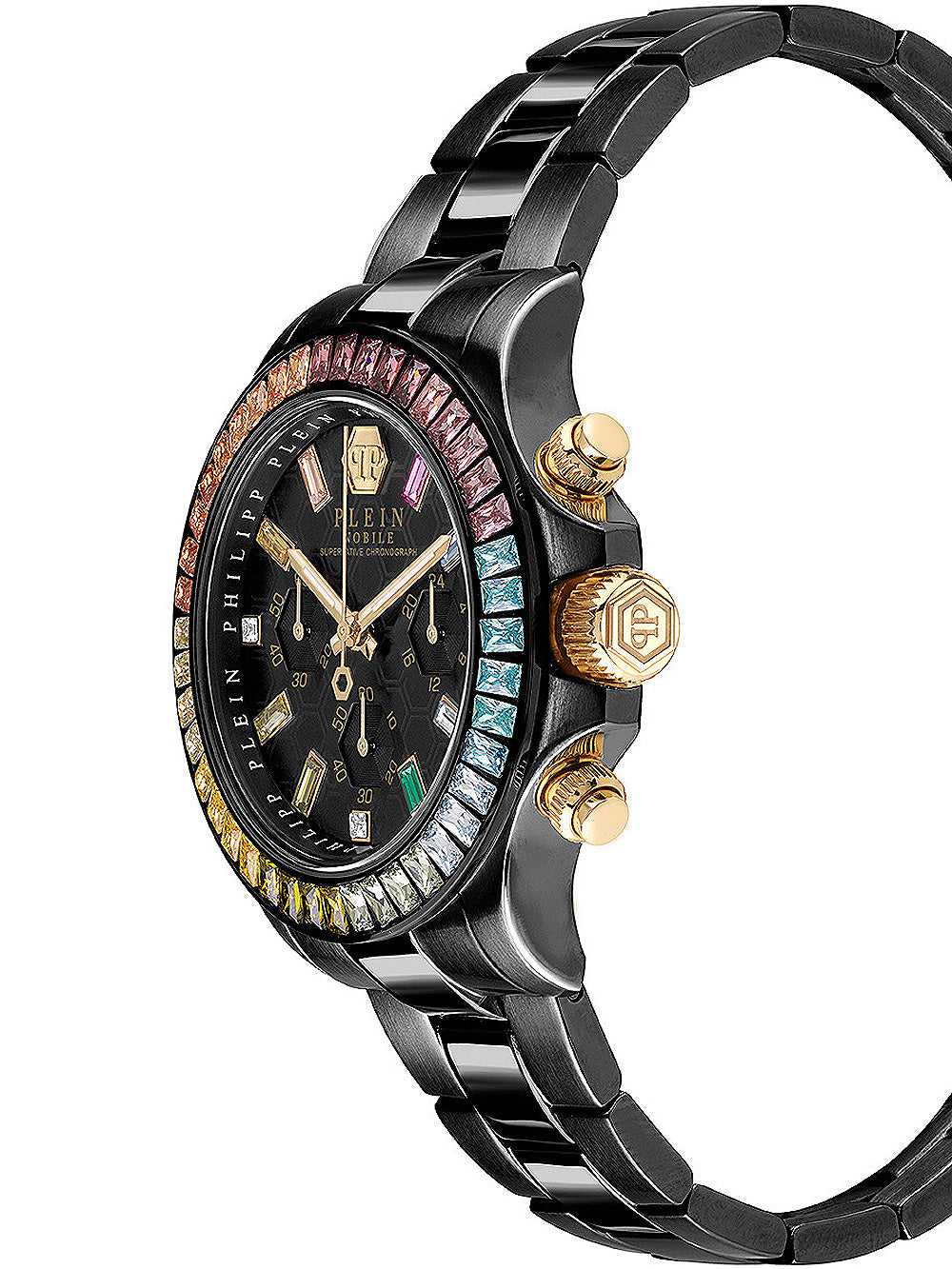 Philipp Plein PWSBA0623 Street Couture Chronograph moteriškas laikrodis 38mm 5ATM