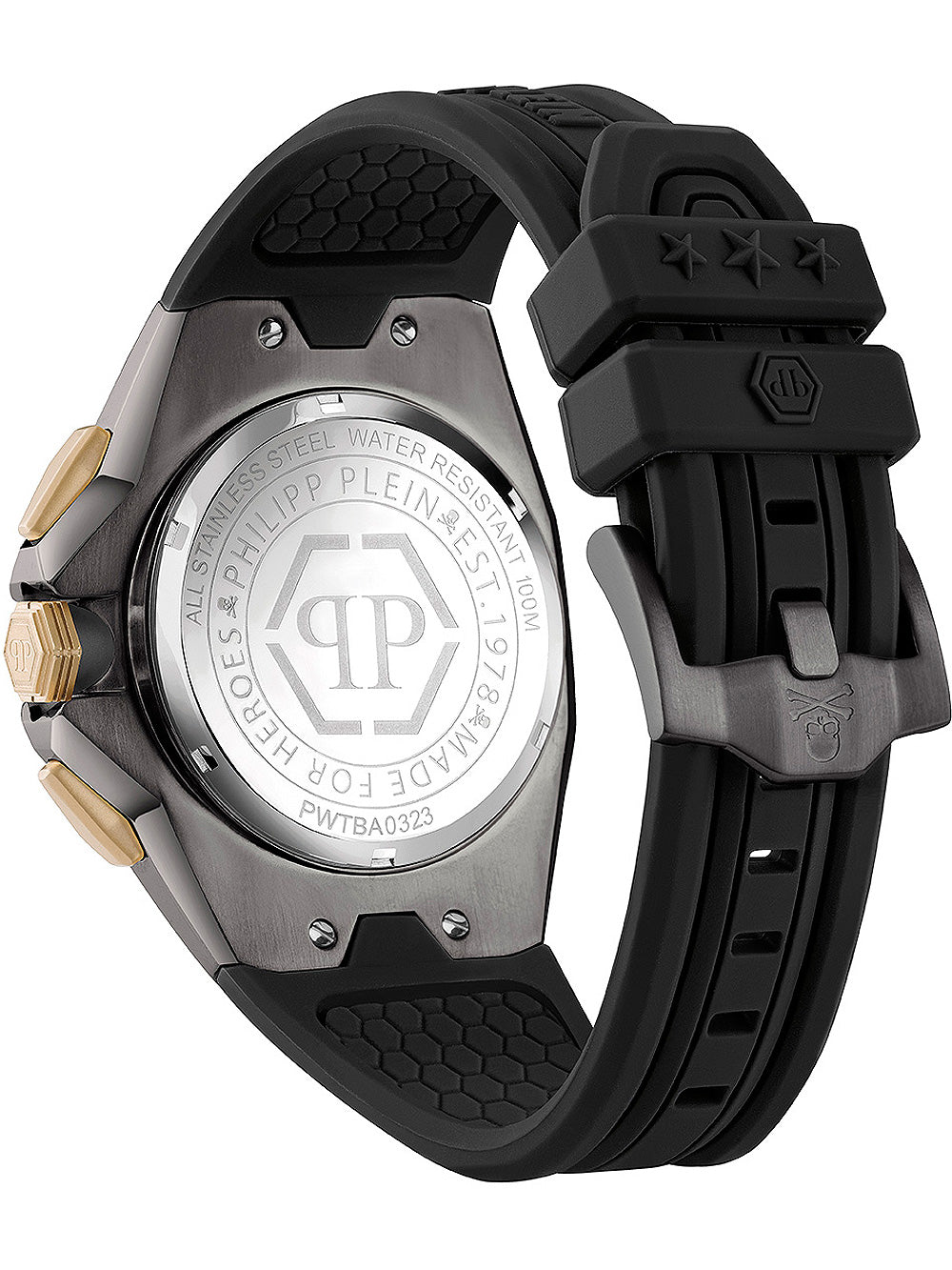 Philipp Plein PWTBA0323 Hyper $port Chronograph vyriškas laikrodis 45mm 5ATM