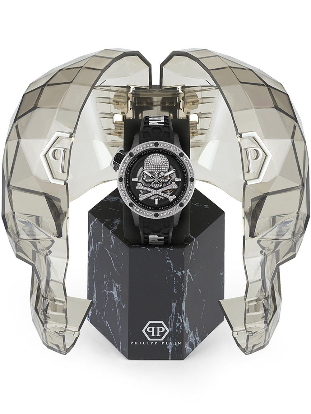 Philipp Plein PWUAA0123 Hyper Sport Automatic vyriškas laikrodis 46mm 5ATM