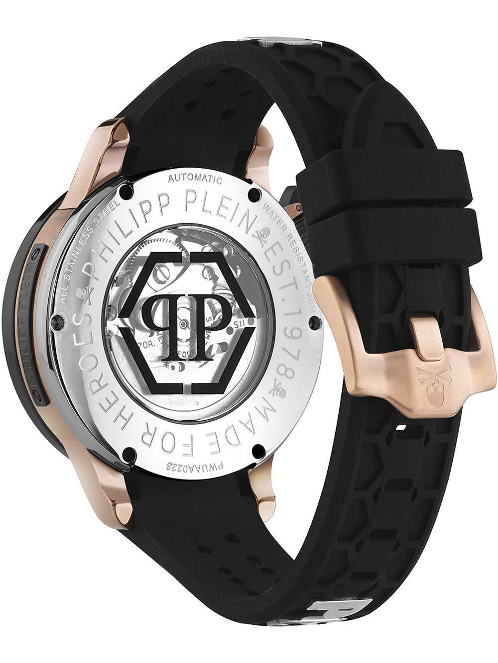 Philipp Plein PWUAA0223 Hyper Sport Automatic vyriškas laikrodis 46mm 5ATM