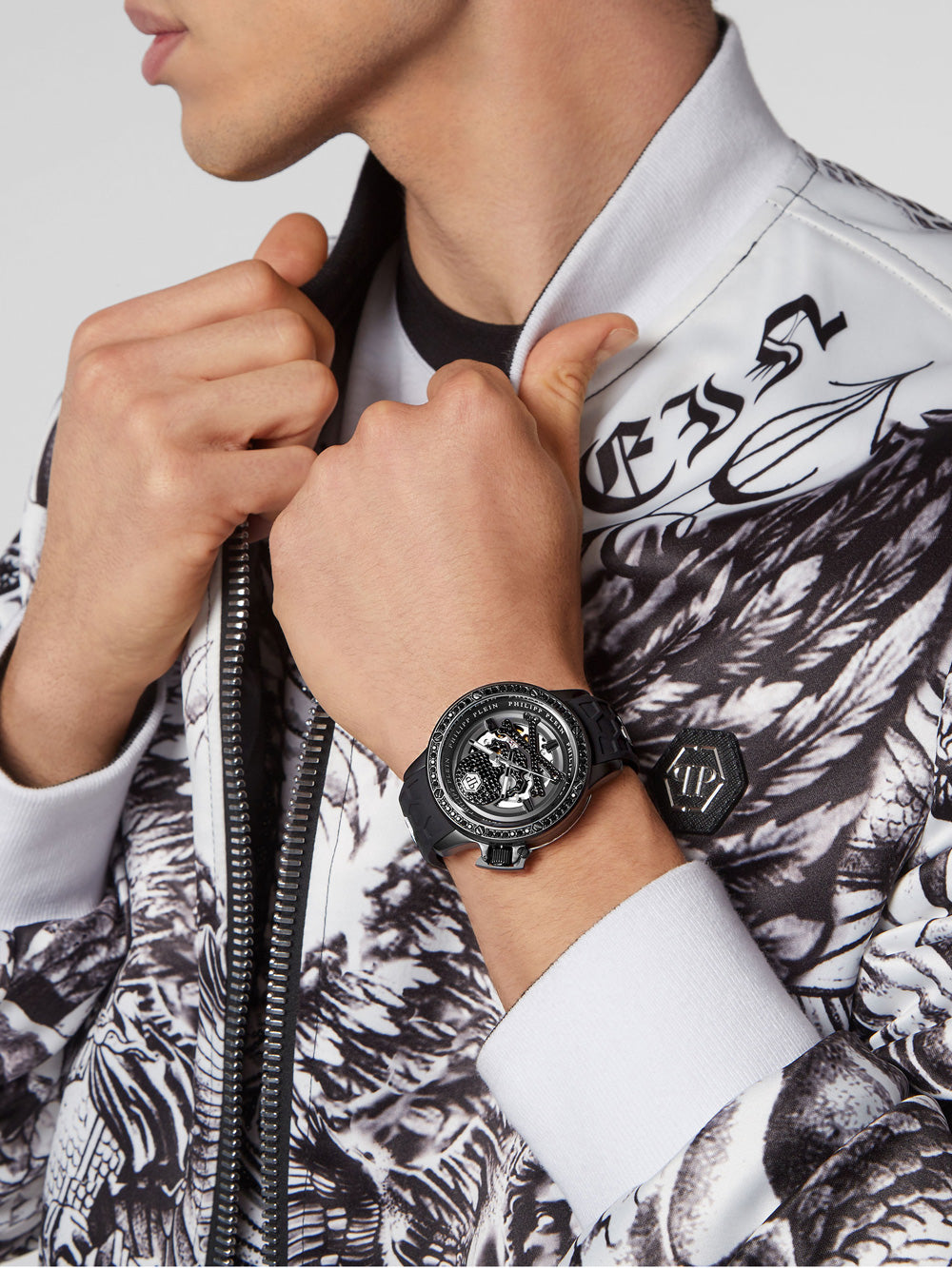 Philipp Plein PWUAA0423 Hyper Sport Automatic vyriškas laikrodis 46mm 5ATM