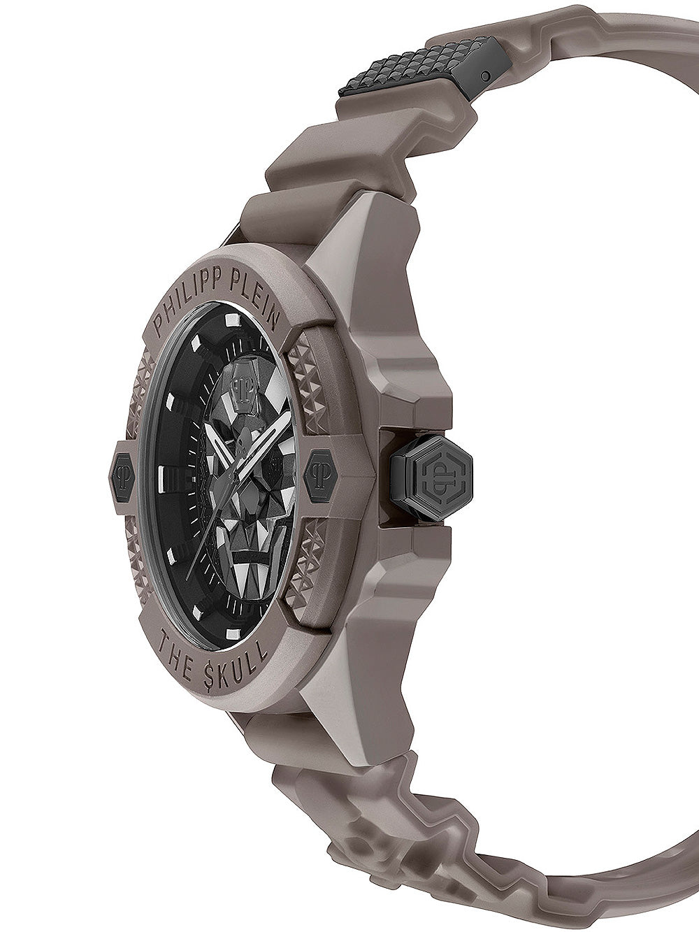 Philipp Plein PWUBA0323 The $kull Ecoceramic vyriškas laikrodis 44mm 5ATM
