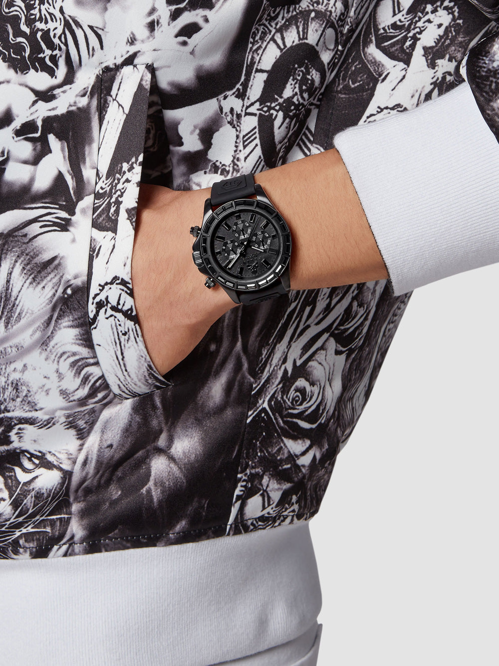 Philipp Plein PWVAA0423 Street Couture Chronograph vyriškas laikrodis 43mm 5ATM
