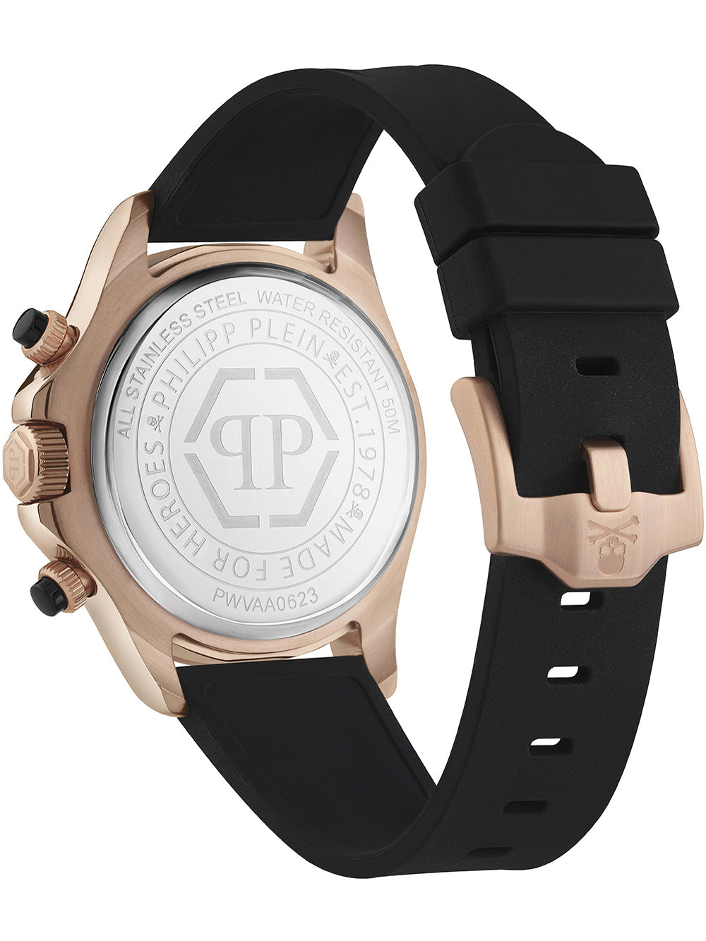 Philipp Plein PWVAA0623 Street Couture Chronograph vyriškas laikrodis 43mm 5ATM