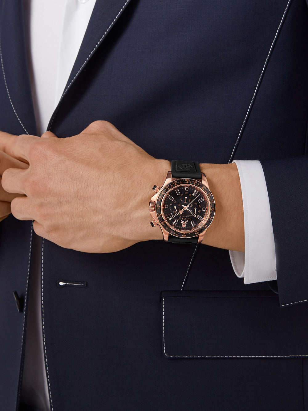 Philipp Plein PWVAA0623 Street Couture Chronograph vyriškas laikrodis 43mm 5ATM