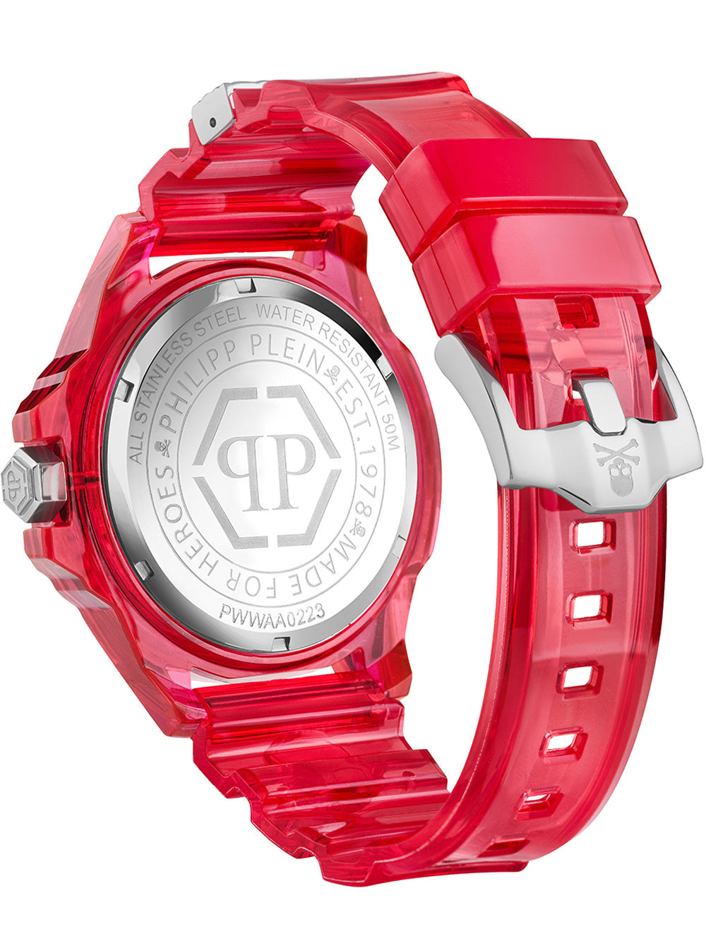 Philipp Plein PWWAA0223 The Skull 44mm vyriškas laikrodis 44mm 5ATM