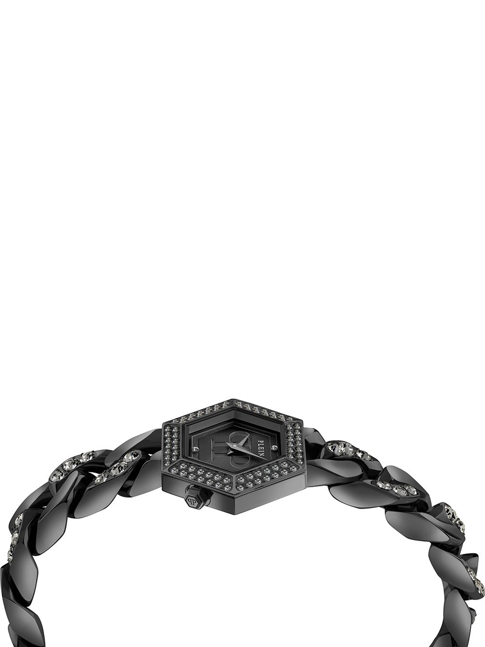 Philipp Plein PWWBA0423 moteriškas laikrodis The Hexagon Groumette 28mm 5ATM