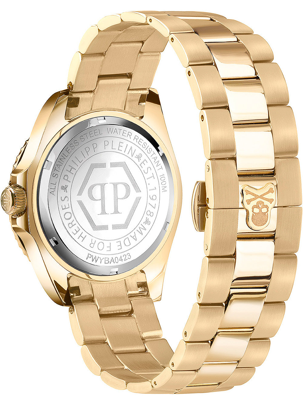 Philipp Plein PWYBA0423 Hyper $port GMT vyriškas laikrodis 44mm 10ATM