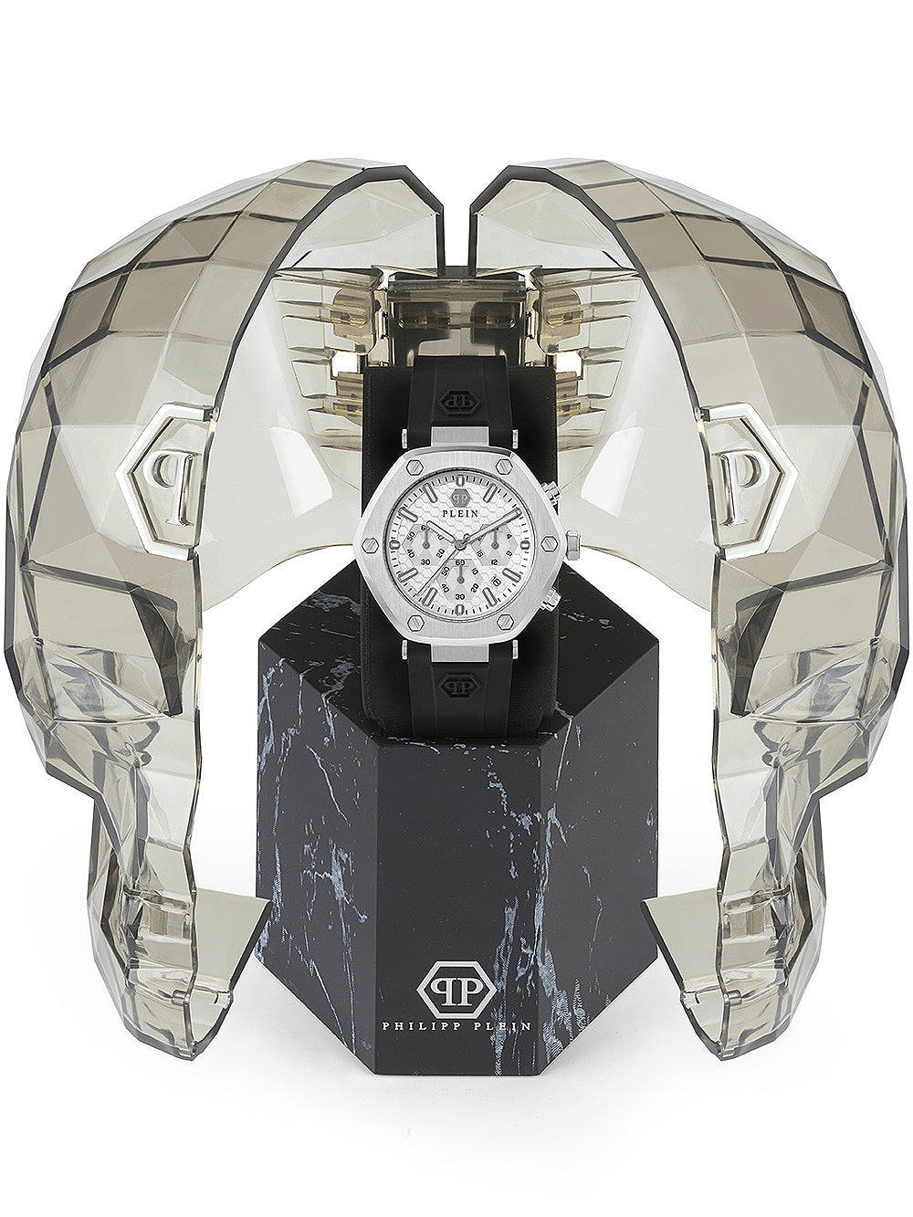 Philipp Plein PWZBA0123 The Hexagon Chronograph Unisex laikrodis 42mm 5ATM