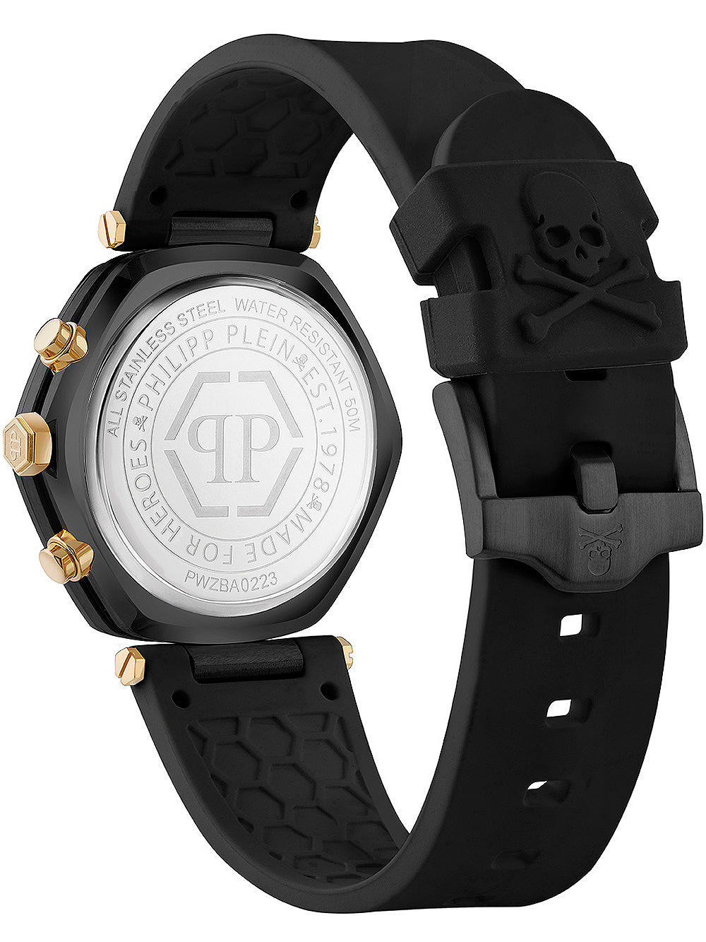 Philipp Plein PWZBA0223 The Hexagon Chronograph Unisex laikrodis