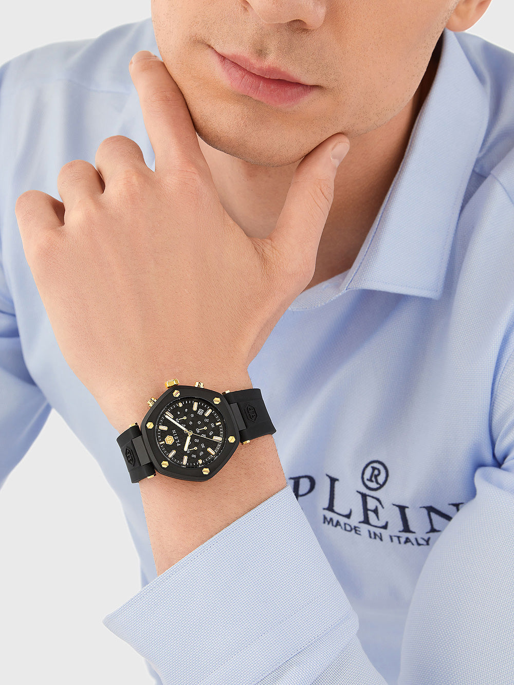 Philipp Plein PWZBA0223 The Hexagon Chronograph Unisex laikrodis
