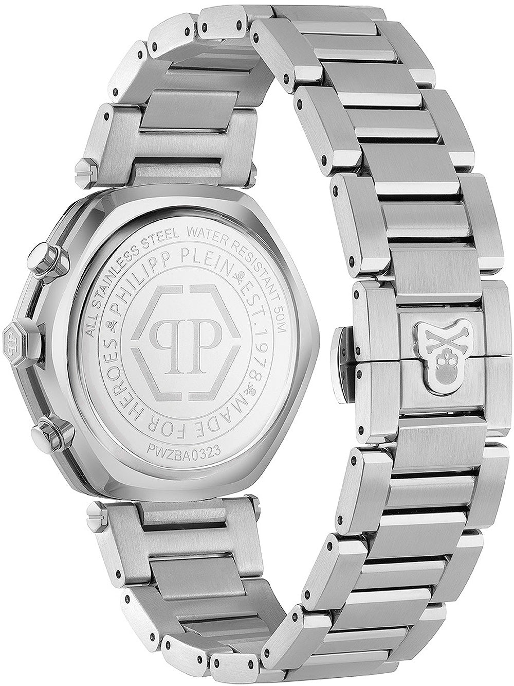 Philipp Plein PWZBA0323 The Hexagon Chronograph Unisex laikrodis 42mm 5ATM