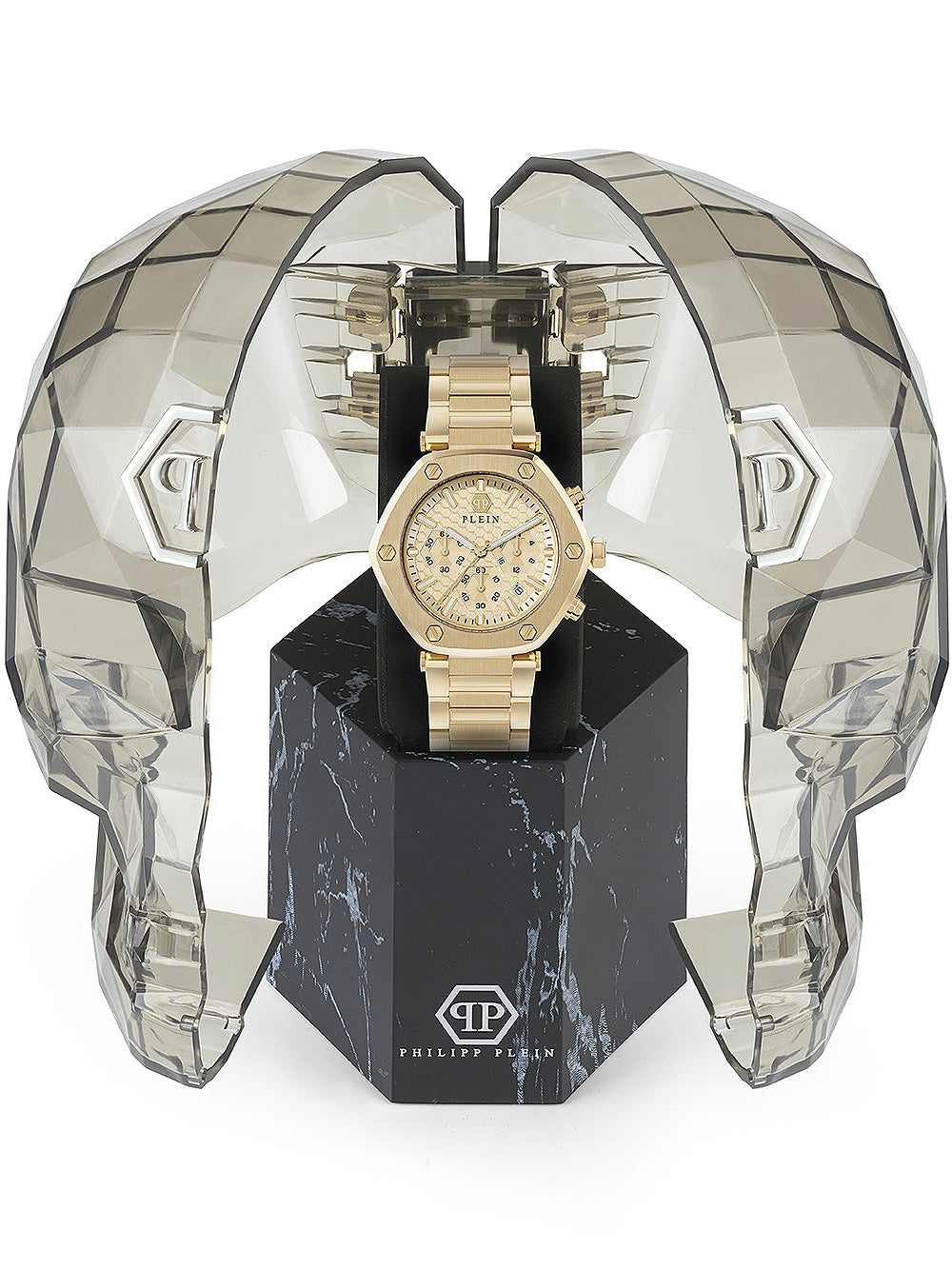 Philipp Plein PWZBA0523 The Hexagon Chronograph Unisex laikrodis 42mm 5ATM