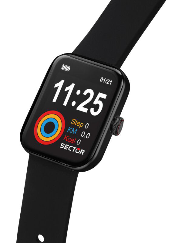 Sector R3251282005 S-03 Unisex laikrodis Smartlaikrodis 38mm