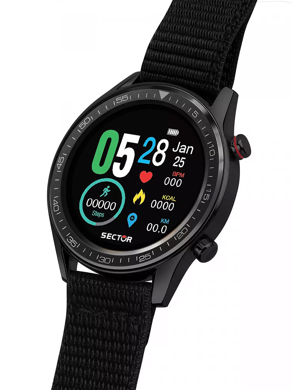 Sector R3251545002 S-02 Smart vyriškas laikrodis 46mm