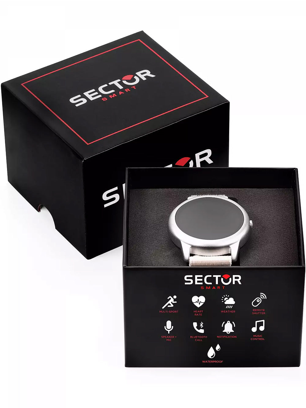 Sector R3251545502 S-01 Smart Unisex laikrodis 46mm