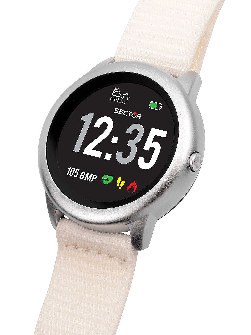 Sector R3251545502 S-01 Smart Unisex laikrodis 46mm