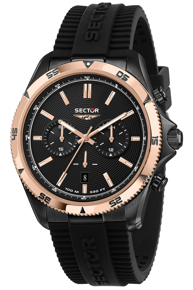 Sector R3271631004 vyriškas laikrodis Chronograph 45mm 10ATM