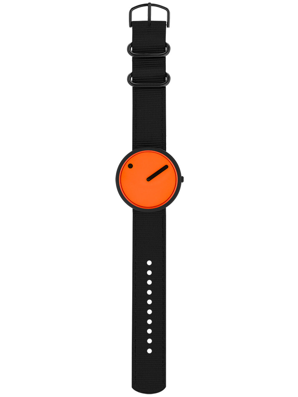 PICTO R44007-R006 Unisex laikrodis Ghost Nets Signal Orange 40mm 5ATM