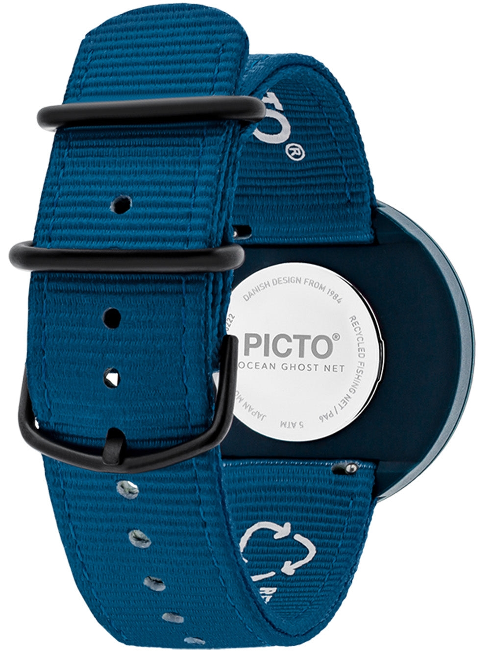 PICTO R44013-R003 Unisex laikrodis Ghost Nets Paradise Green 40mm 5ATM